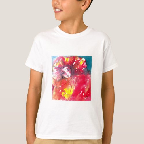 VENETIAN MASQUERADE FACES _ MASK IN RED T_Shirt