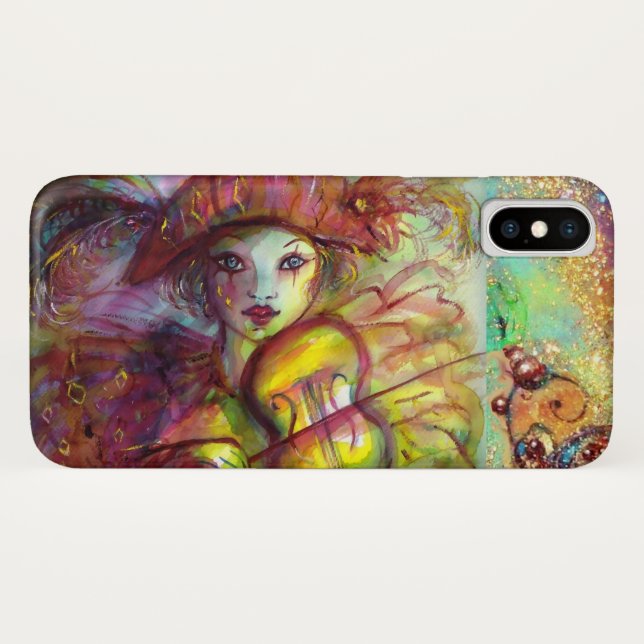 VENETIAN MASQUERADE / HARLEQUIN Case-Mate iPhone CASE (Back (Horizontal))