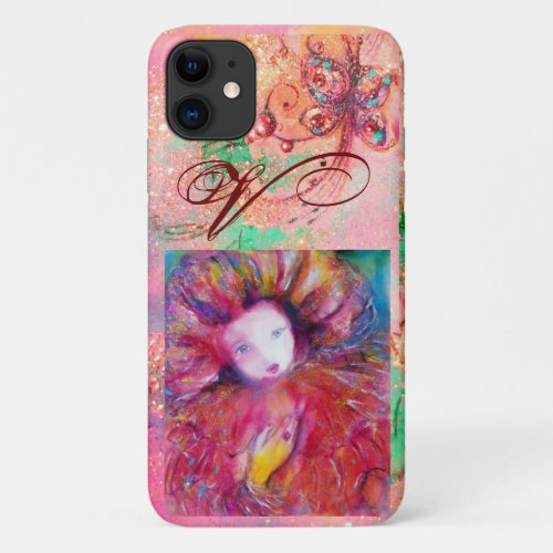 VENETIAN MASQUERADE _ MASK IN RED MONOGRAM iPhone 11 CASE