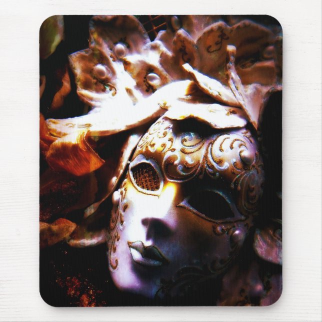Venetian Masquerade Mask Mouse Pad (Front)