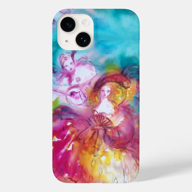 VENETIAN MASQUERADE / PIERROT AND ARLECCHINA  Case (Back)