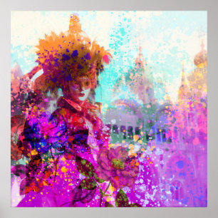 Venetian Mirage Poster