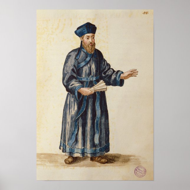 Venetian missionary in China Poster (Front)