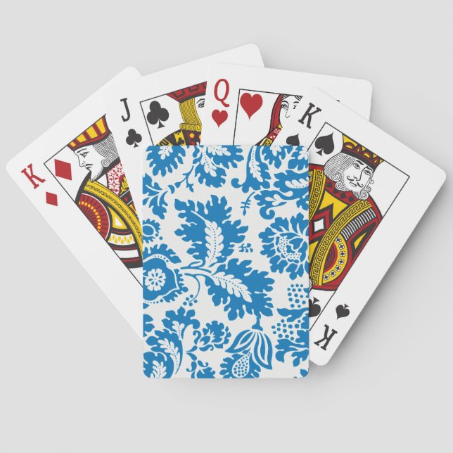 Venetian Pattern (by William Morris) Poker Cards (Back)