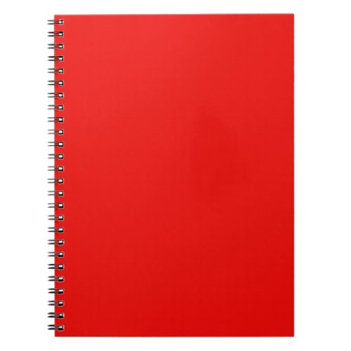 Venetian Red Notebook