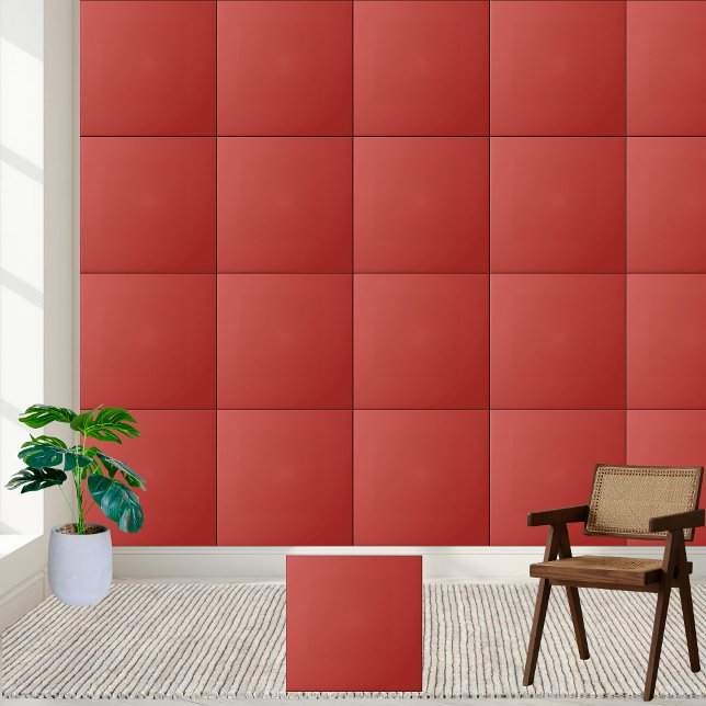 Venetian Red Solid Color Ceramic Tile (Venetian Red Solid Color Ceramic Tile)