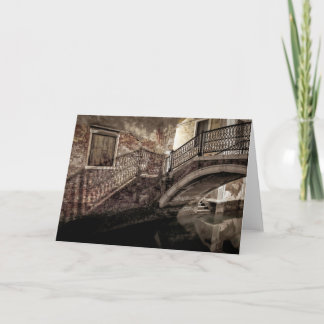 VENETIAN SHADOWS Folded Card