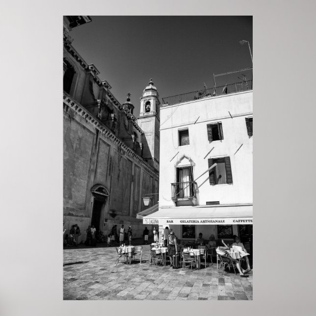 Venetian Street Cafe - Poster (Front)