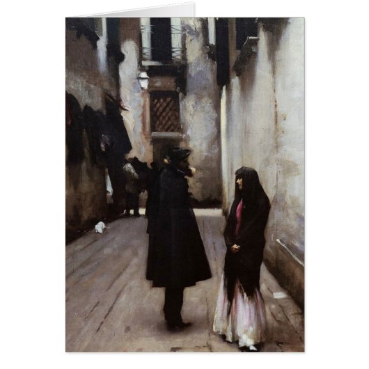 Venetian Street fine art painting John Sargent (Front)