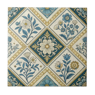 Venetian Style Ceramic Tile   Luxury Italian Baroq