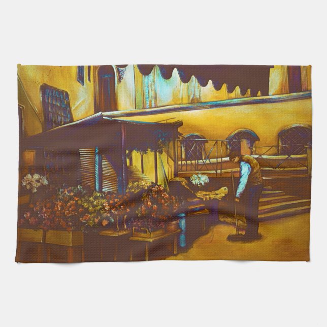 Venetian Venditore Kitchen Towel (Horizontal)
