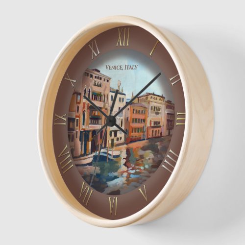 Venetian Waterway Clock