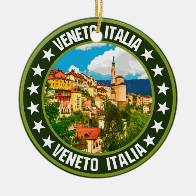 Veneto                                             ceramic ornament (Front)