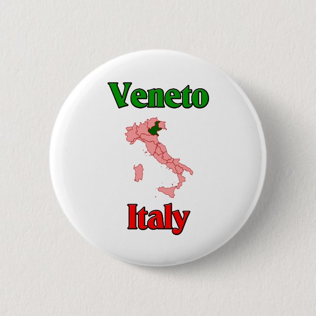 Veneto Italy Pinback Button (Front)