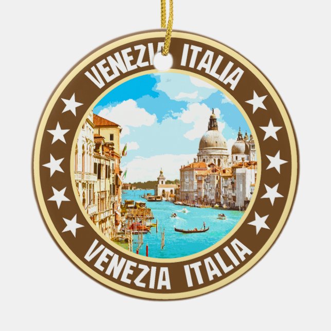 Venezia                                            ceramic ornament (Front)