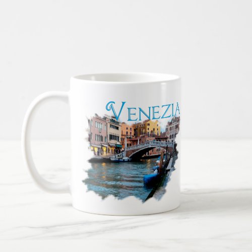 Venezia Italia Along the Canal Coffee Mug
