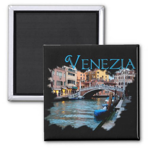 Venezia Italia Along the Canal Magnet