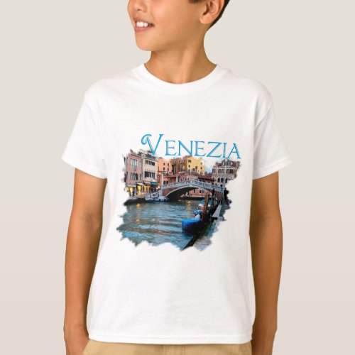 Venezia Italia Along the Canal T_Shirt