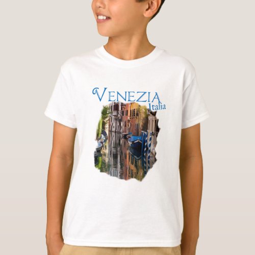 Venezia Italia Colourful Canal T_Shirt