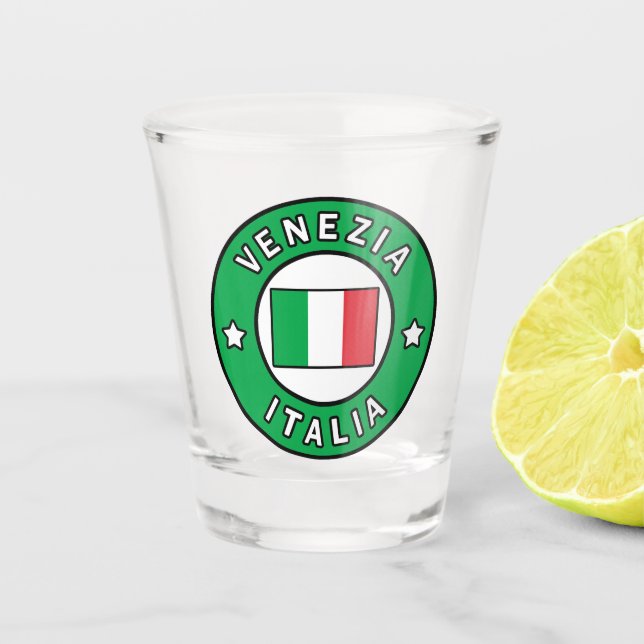 Venezia Italia Shot Glass (Front)