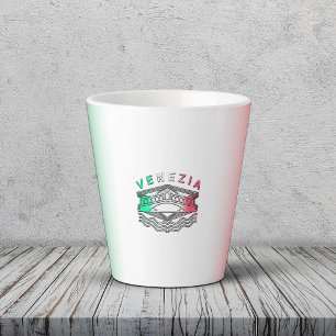 Venezia Rialto Bold Lines Latte Mug