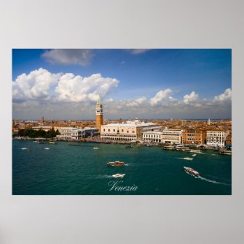 Venezia - Venice Canal Poster by Craft_Mart at Zazzle