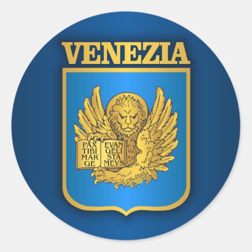 Venezia Venice Classic Round Sticker