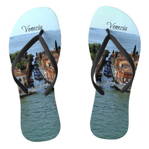 Venezia _ Venice Italy Flip Flops