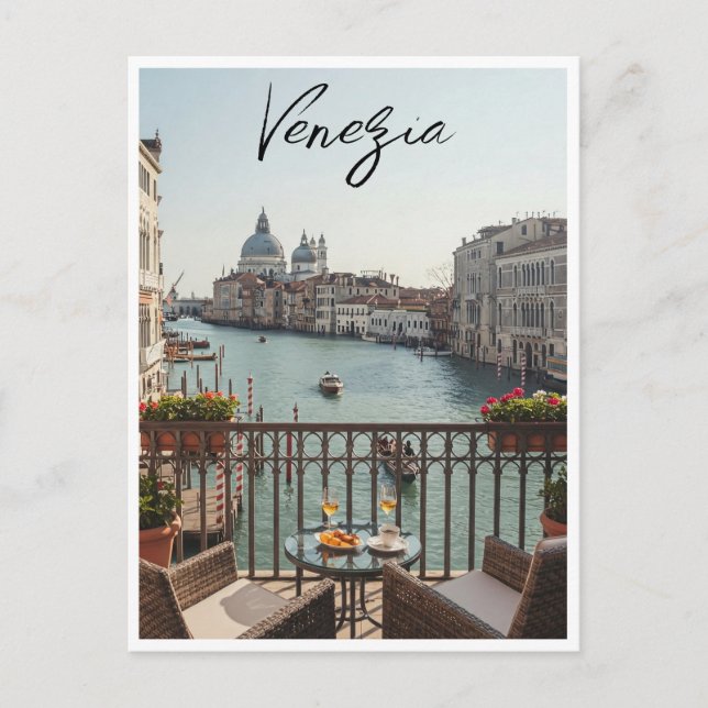 Venezia Venice Italy Postcard (Front)