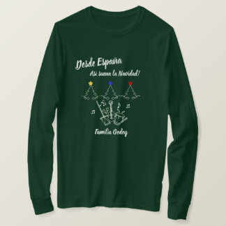 Venezolana Personalizable – “Así Suena la Navidad” T-Shirt