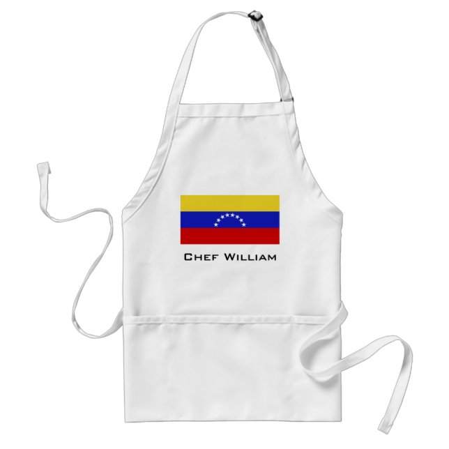 Venezuala Flag Adult Apron (Front)