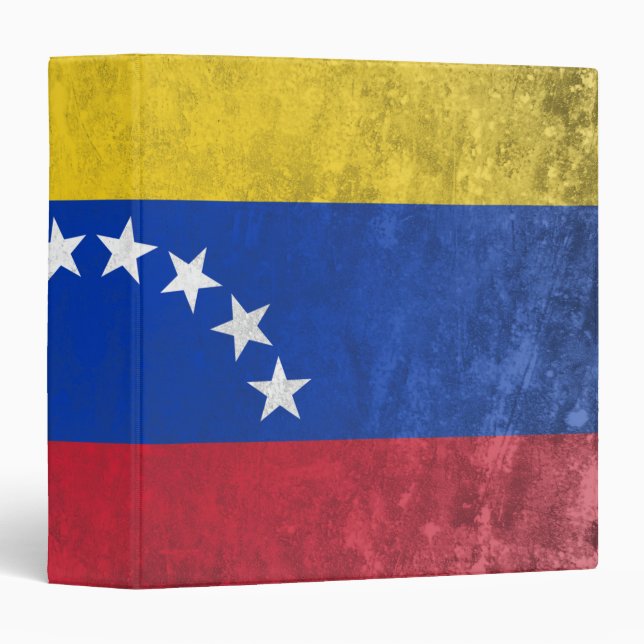 Venezuela 3 Ring Binder (Front/Spine)