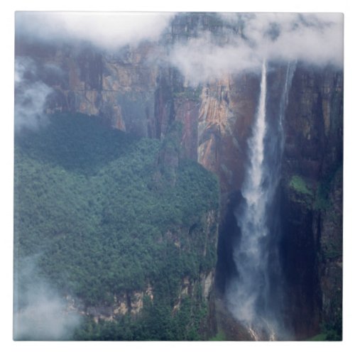 Venezuela Angel Falls Canaima National Park Ceramic Tile