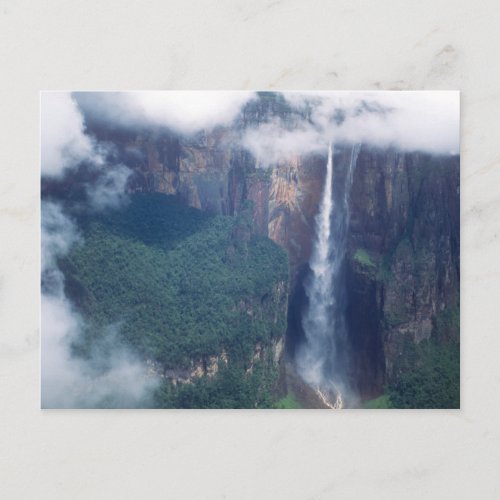 Venezuela Angel Falls Canaima National Park Postcard