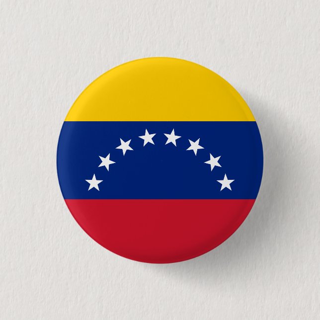 Venezuela Button (Front)