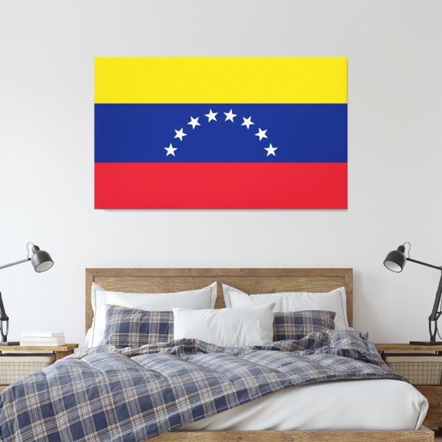 Venezuela Canvas Print (Insitu(Bedroom))