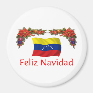 Venezuela Christmas Magnet