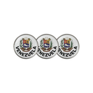Venezuela coat of arms golf ball marker