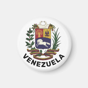 Venezuela coat of arms magnet