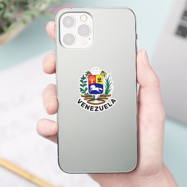 Venezuela coat of arms sticker (Phone)