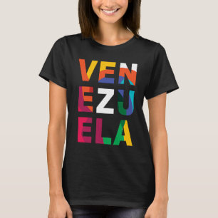 Venezuela colorful T-Shirt