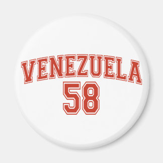 Venezuela Country Code Magnet