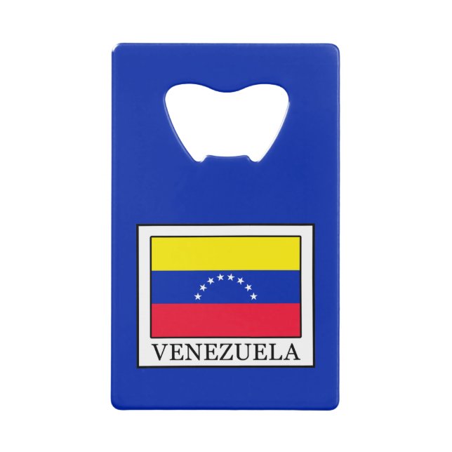 Venezuela Credit Card Bottle Opener (Front)