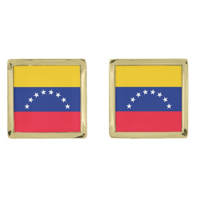 Venezuela Cufflinks (Front)