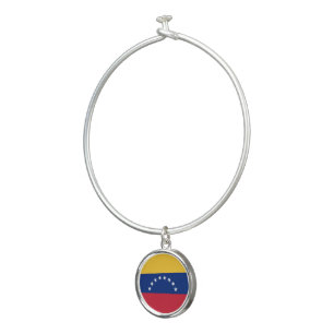 Venezuela flag bangle bracelet