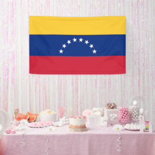 Venezuela flag banner