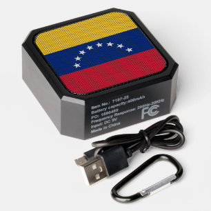 Venezuela flag bluetooth speaker