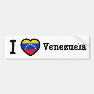 Venezuela Flag Bumper Sticker