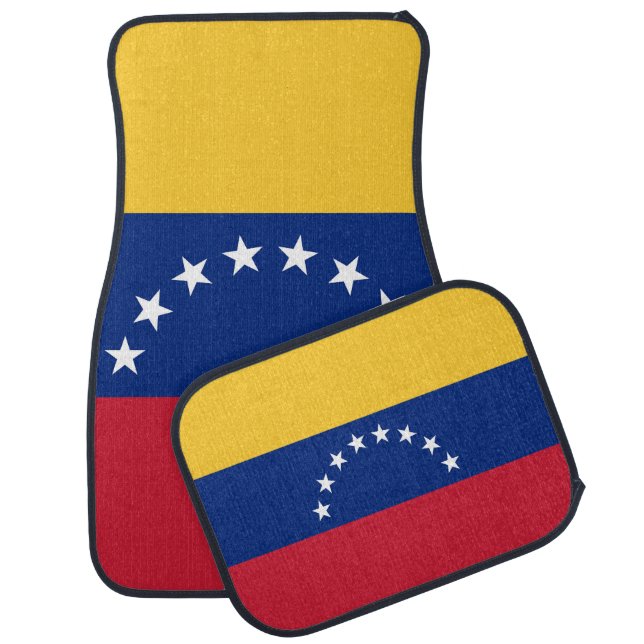 Venezuela flag car floor mat (Set)