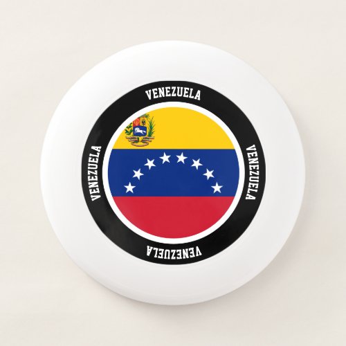 Venezuela Flag Charming Patriotic Wham_O Frisbee